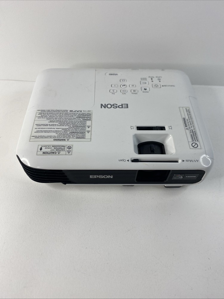 Epson LCD Projector H719A Tested & Working