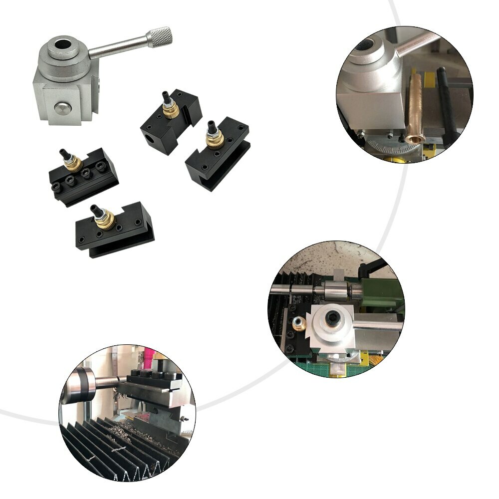Quick Change Lathe, Column, Tool, Screw, Boring Bar, Bracket Plate Kit