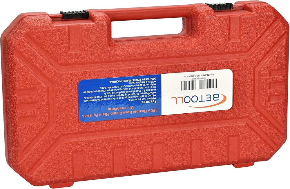 Professional 9pc Hose Clamp Pliers Set