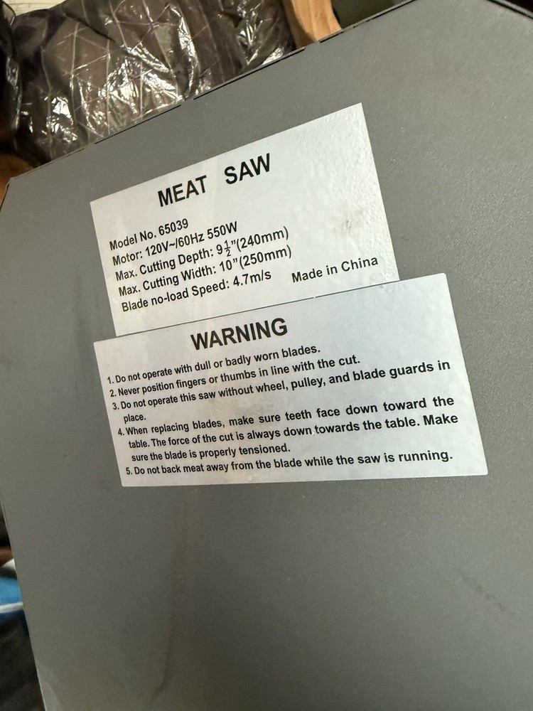 Meat Saw
