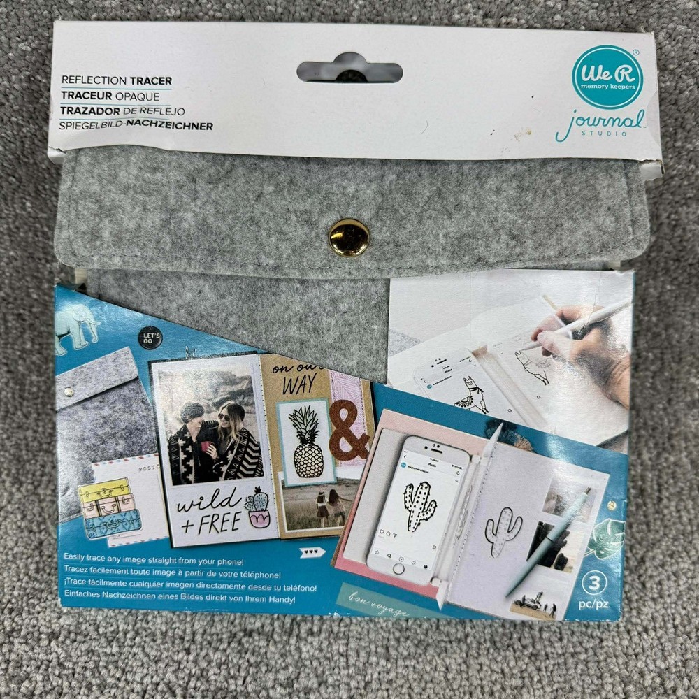 We R Memory Keepers Reflection Tracer Grey Journal Studio Tool Set 660451 New