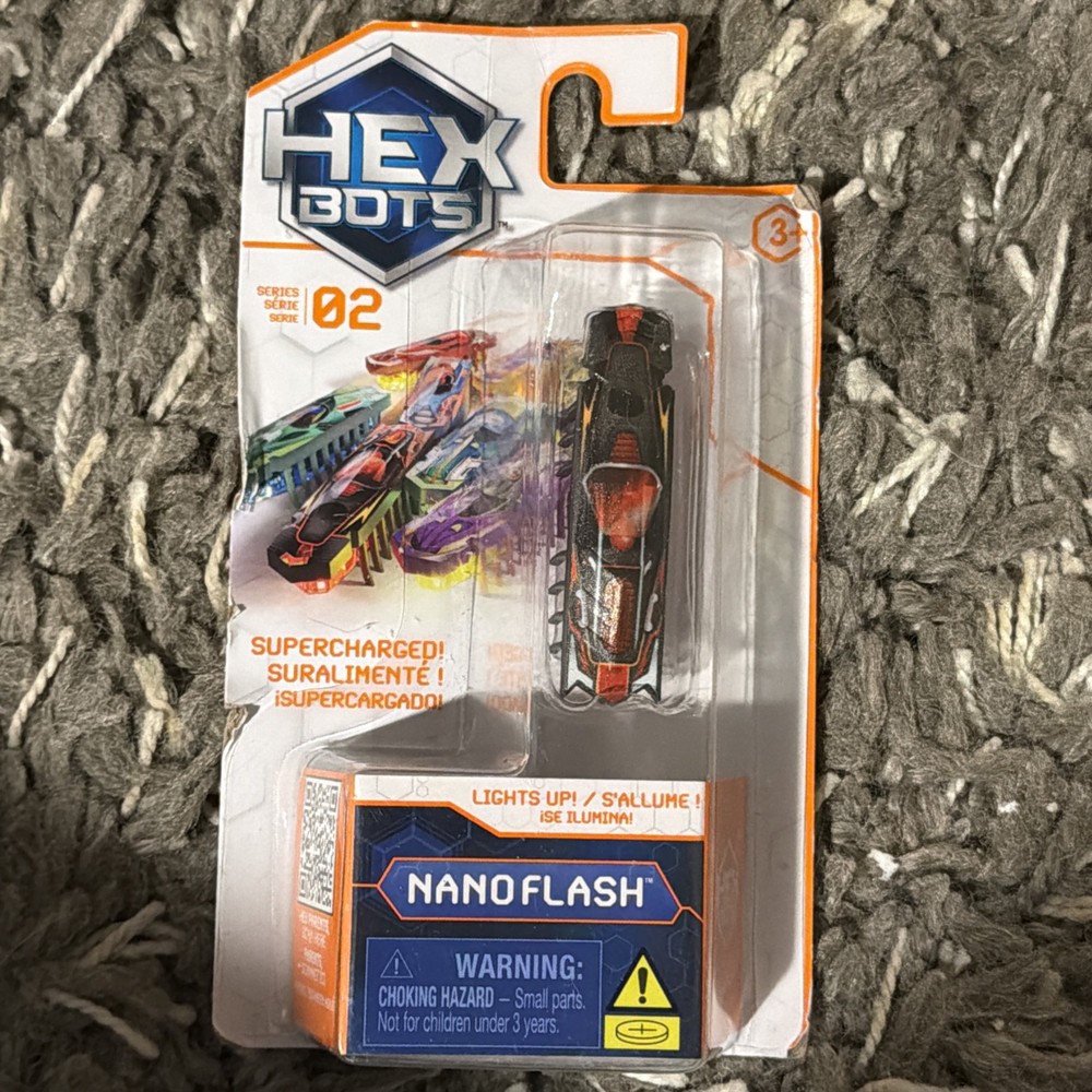 HEX Bots Nano B3 Flash Robot New Black and Red