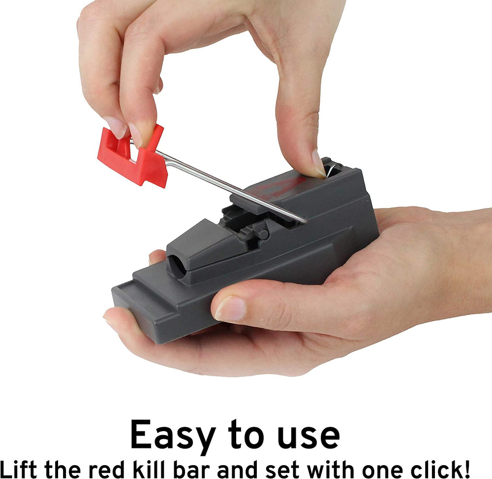 Victor M123SSR Quick-Kill Easy Set Mouse Trap - 6 Reusable Mouse Traps