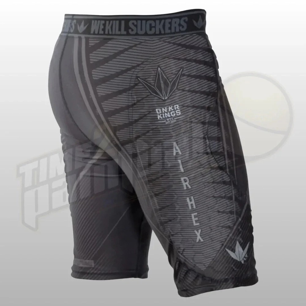 BunkerKings Fly Compression Shorts S/M Black