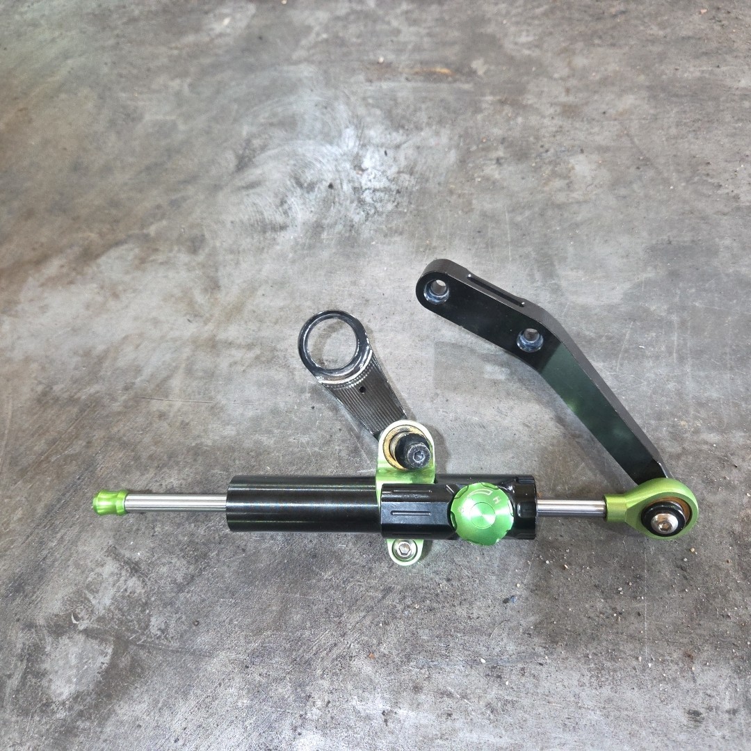 For Honda CBR954RR 2002 2003  CNC Steering Damper Bracket Kit Mounting Shock