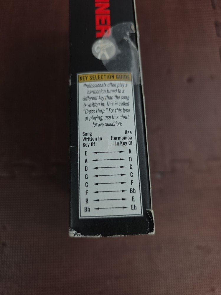 Mint in Box HOHNER MEISTERKLASSE 580 HARMONICA