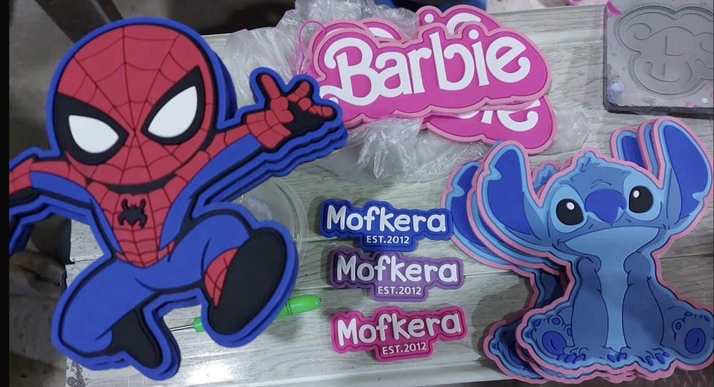 Custom Silicon Rubber Labels Durable, Flexible, & Waterproof! minimum 100 pieces