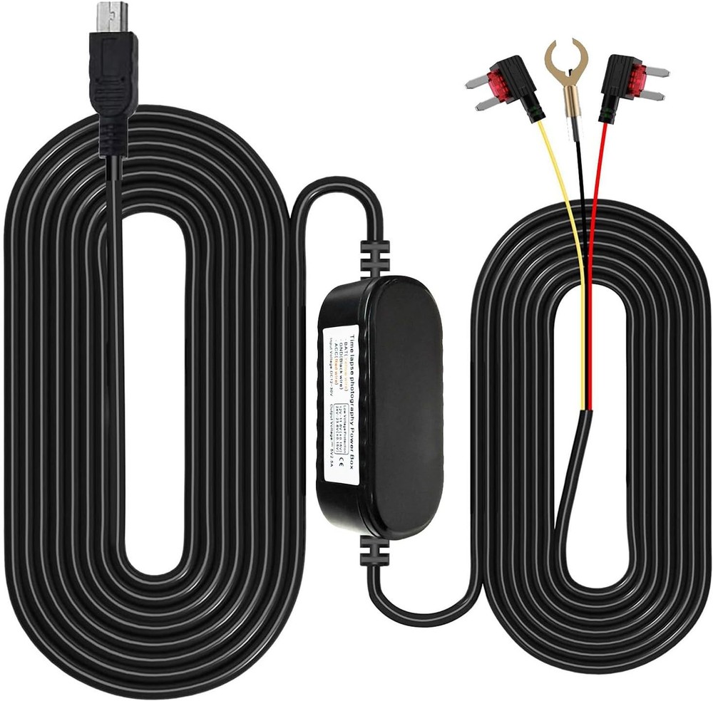 Dashcam Hardwire Kit Mini USB Parking Mode 320cm
