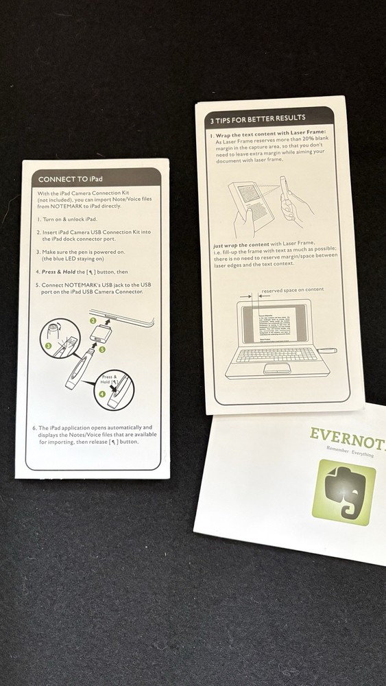 NoteMark for Evernote Idea Capture Microphone for ipad, windows, Mac,android New