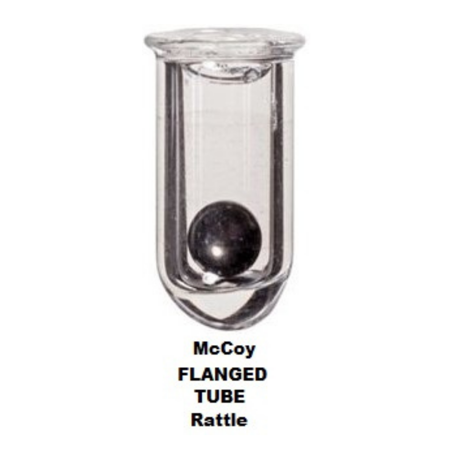 McCoy Fishing Rattles Glass Worm Tube Flanged Tournament Combo Bulk Packs