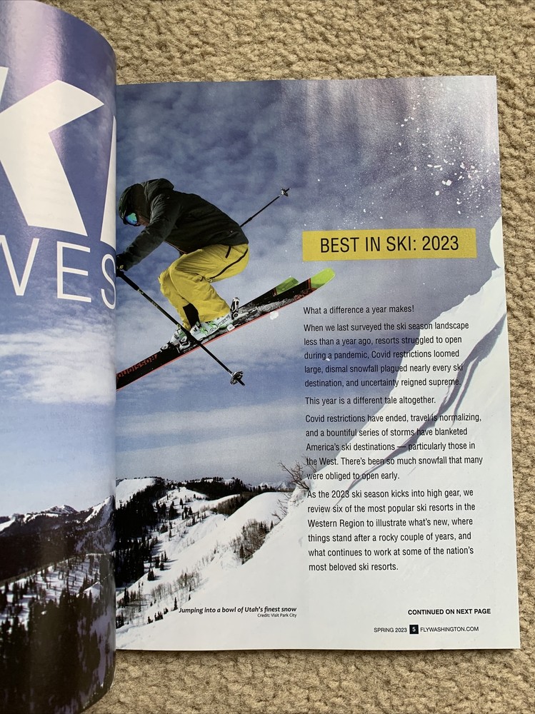 #FlyWashington Magazine Spring 2023 Issue