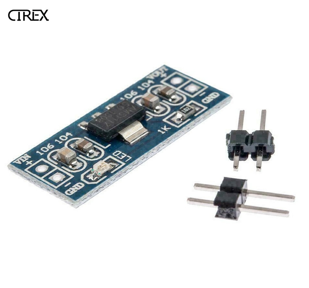 AMS1117-5 DC-DC Step Down Power Supply Module 4.5V-7V 5V Voltage Regulator