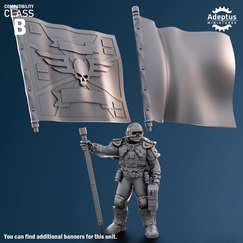 Command Squad - Greyplate Troops - Set of 4