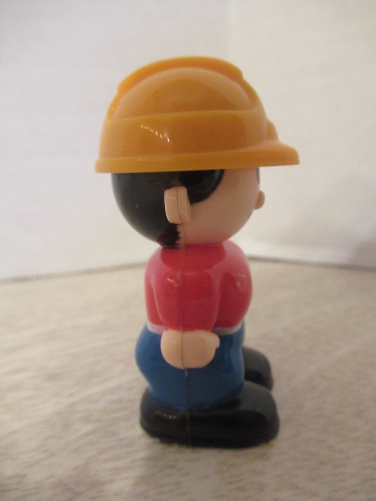 Construction Worker Toy Figure (Plastic)