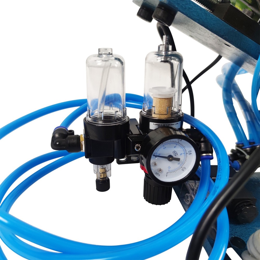 110v Electric Pneumatic Wire Cable Stripping Machine Stripper 2-7 mm