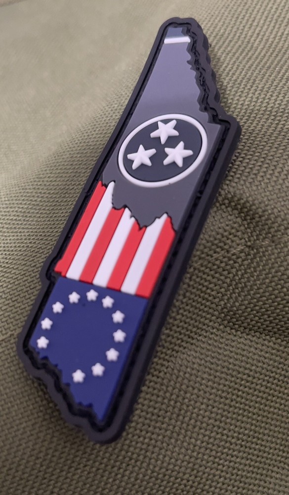 Tennessee Patriot PVC Morale Patch