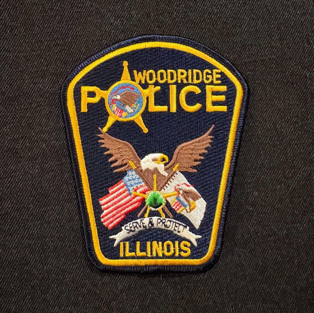 Woodridge Illinois IL Police Sheriff Patch Eagle Patch