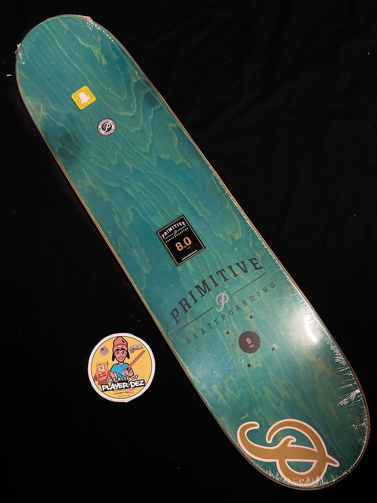 RARE Paul Rodriguez Eagle Black Silver Foil Prod Skateboard Deck PRIMITIVE