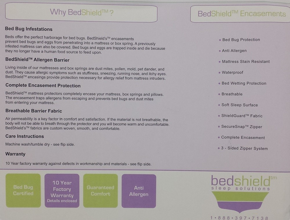 BedShield Sleep Solutions Crib Encasement