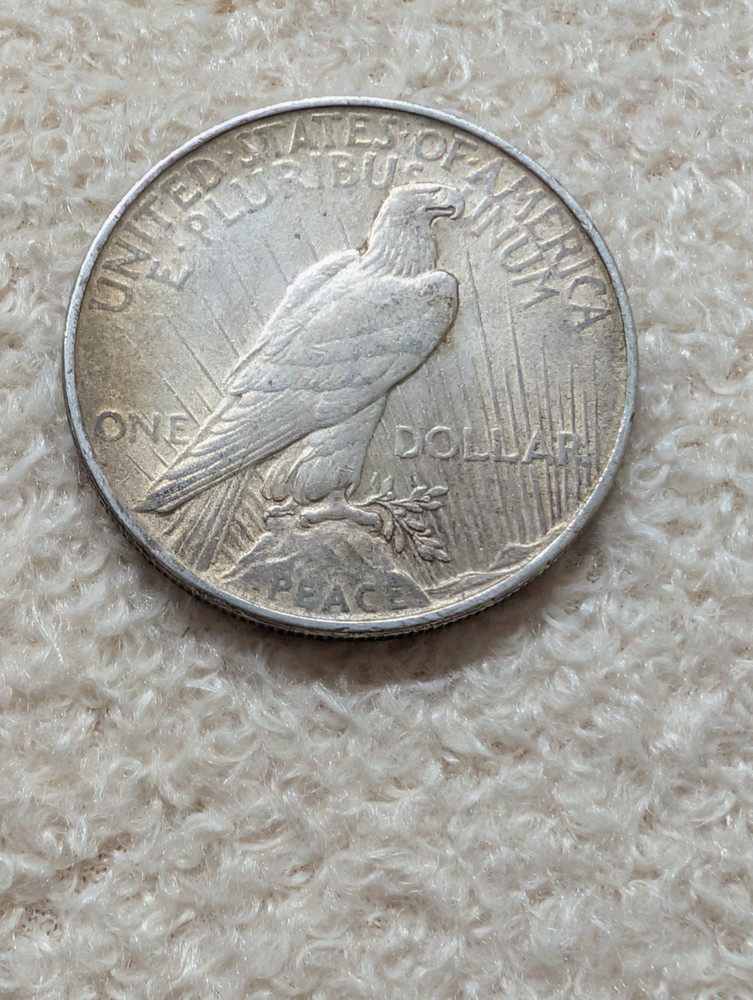 1922 US Peace Silver Dollar $1