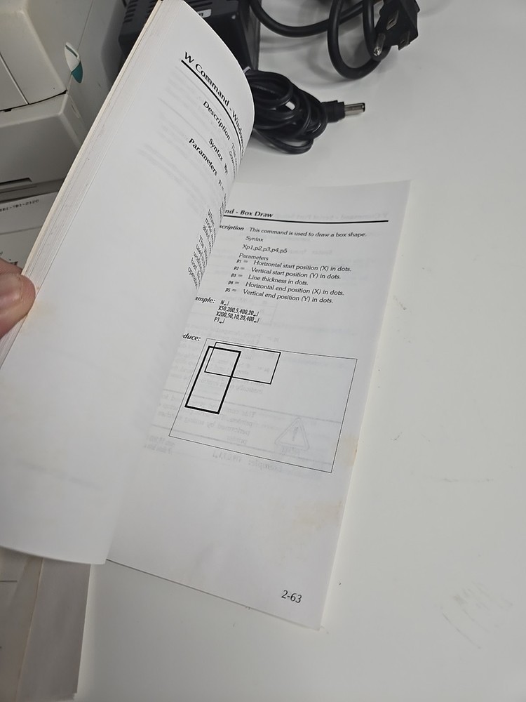 Eltron TLP-2642 Direct Transfer Thermal Printer Tested Work With