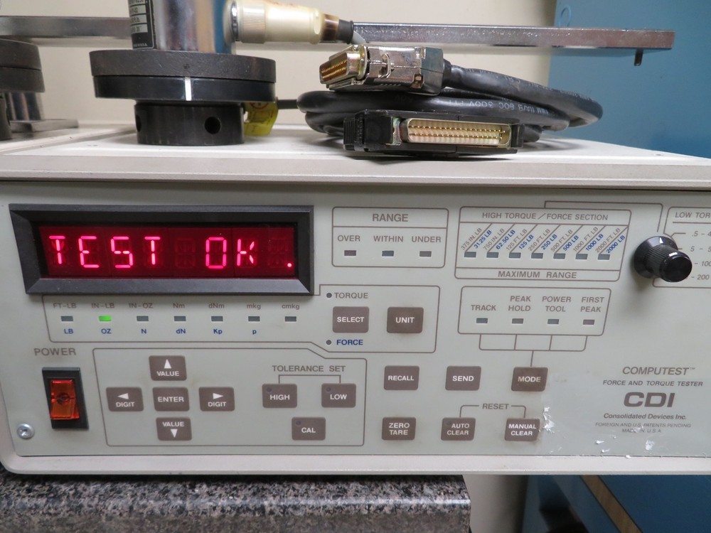 Snapon CDI Basic Torque Calibration System Mechanical Loader 4-1 - 250 Ft/lbs