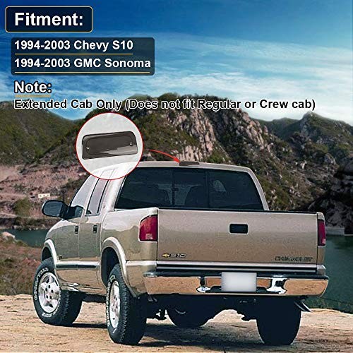 Urite2GO 3rd Third Brake Light Smoke Lens Only Compatible with Extended Cab