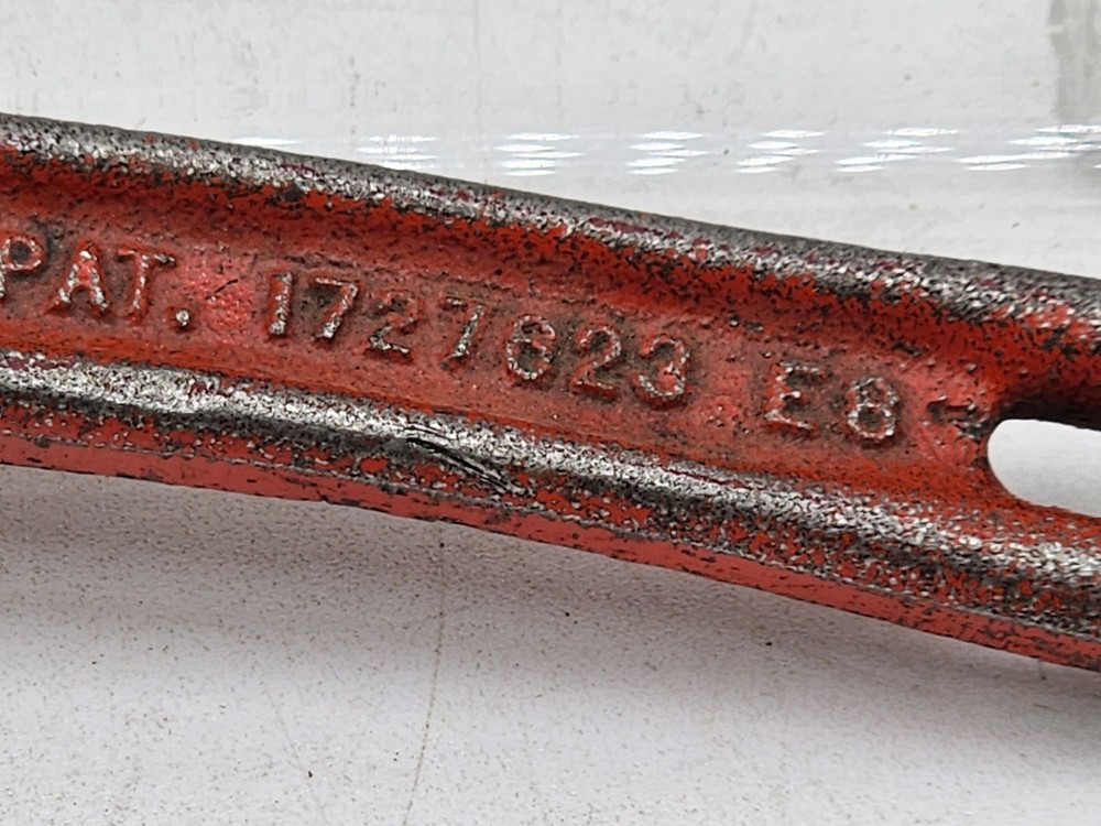 NICE Vintage Rigid Adjustable Wrench E8 USA