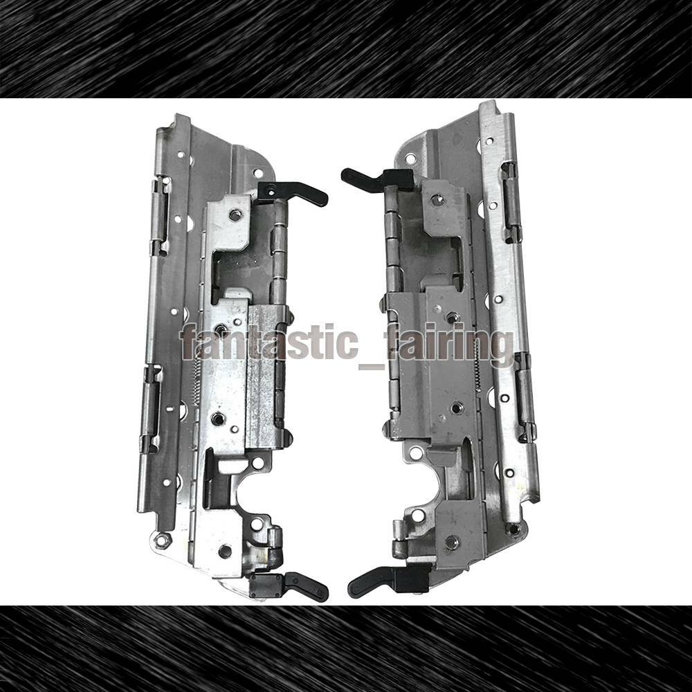 Hard Bag Saddlebag Hardware Matte Black Latch Hinge Lock Kit For Harley-Davidson