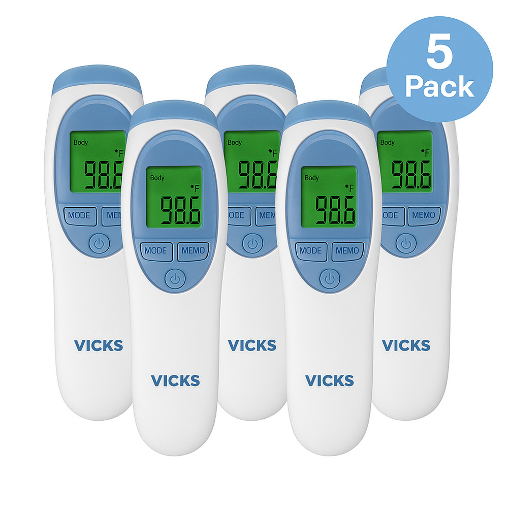 Vicks No Touch 3-in-1 Thermometer – Professional Accuracy – New
