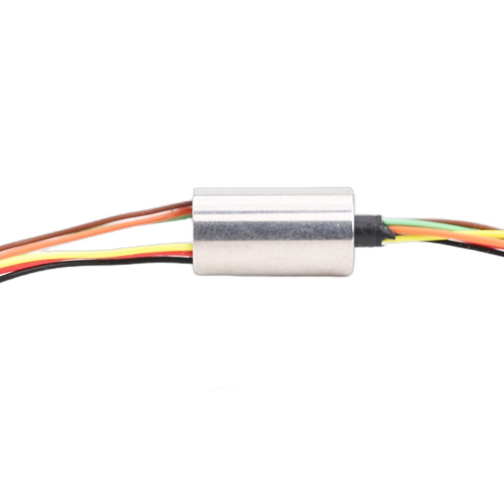 Miniature Electric Slip Ring with Cap Type Design 6 5mm Outer Diameter