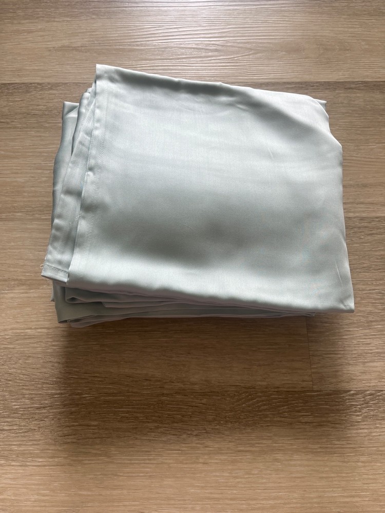 Tencel Queen Sheets Set 5pc Light Green Deep Fitted Luxuriously Soft