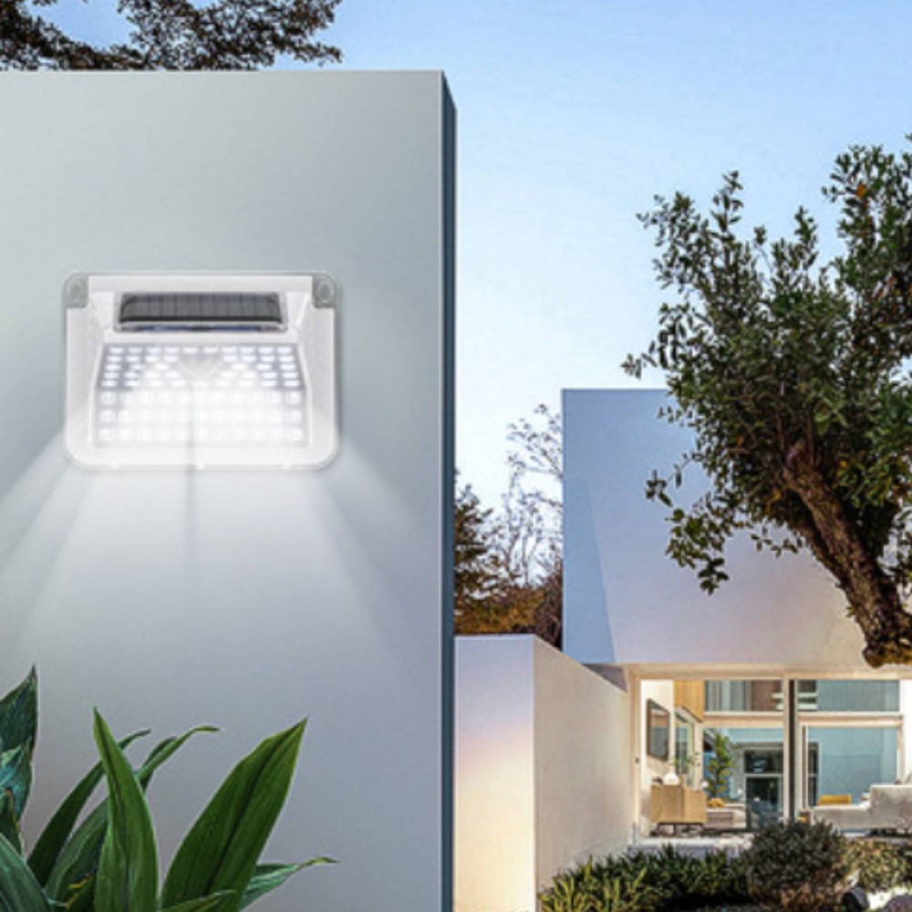 Solar Motion Sensor Light Easy Installation Motion Activated Outdoor Lamp