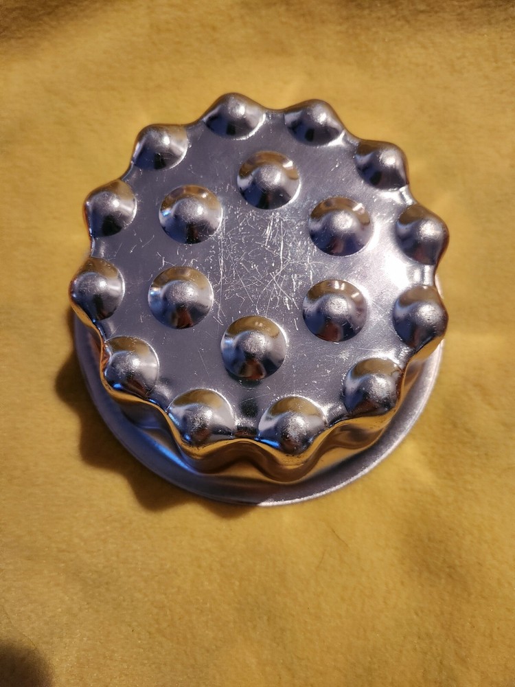 Decorative Baking Set. Cooper Looking Pans With Design And Hanging Hooks