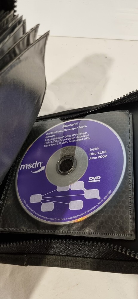 2002 MICROSOFT DEVELOPER NETWORK MSDN- SUBSCRIPTION INDEX DEVELOPER TOOLS