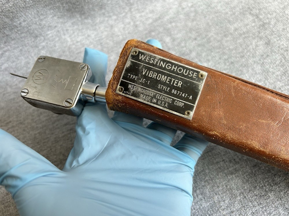 Westinghouse Type JC Vibrometer RANGE: 500-20,000 (a55)