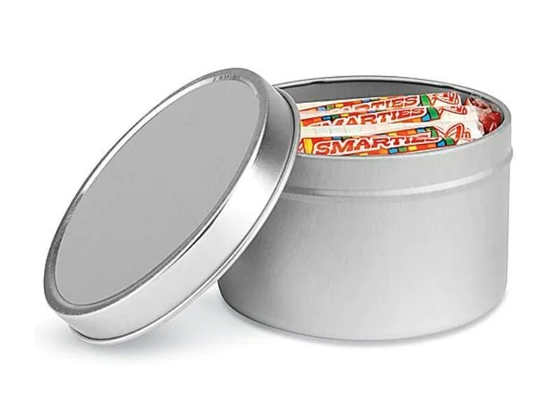 24 -8 oz Deep Candle Tins.
