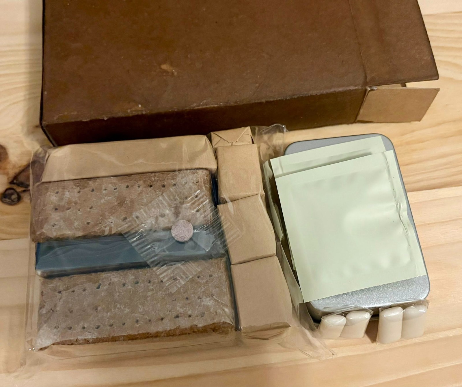 Fully Edible WWII Reproduction X Ration - Assault Lunch Meal for Invasion