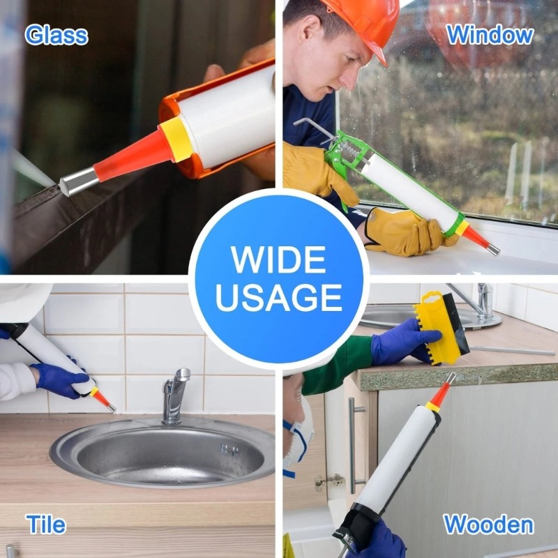 Universal Integrated Rubber Nozzle Tool Reusable Rubber Nozzle Tool with Base