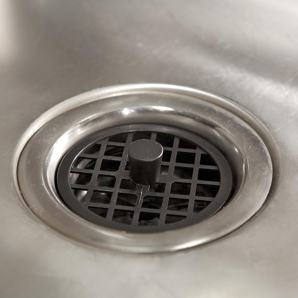 Garbage Disposal Plastic Safety Screen One Size Black Dishwasher Safe