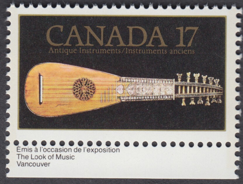 Canada - #878 Antique Mandora - MNH