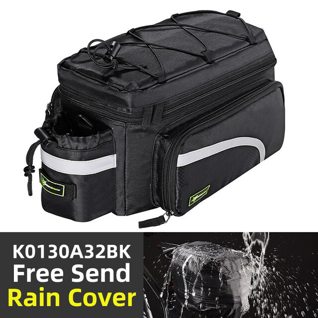 ROCKBROS Bike Bags Bicycle Rear Rack Waterproof Trunk Pannier Saddle Seat Bag