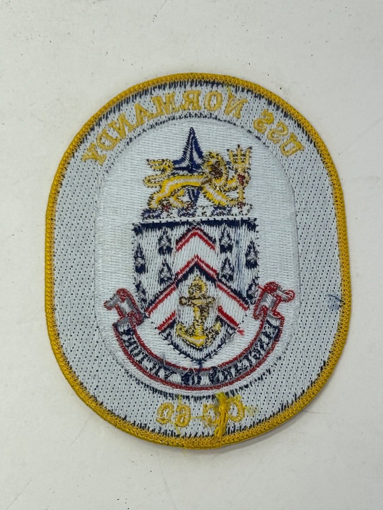 Vintage USS Normandy CG-60 Patch