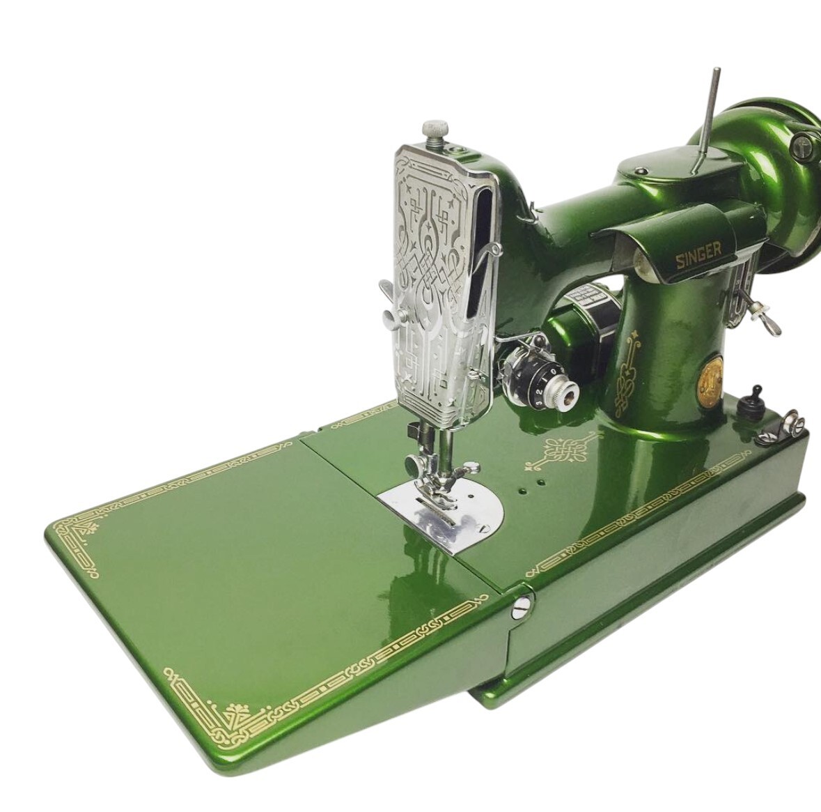 Singer Featherweight 221 Sewing Machine Custom Painted Color of Choice