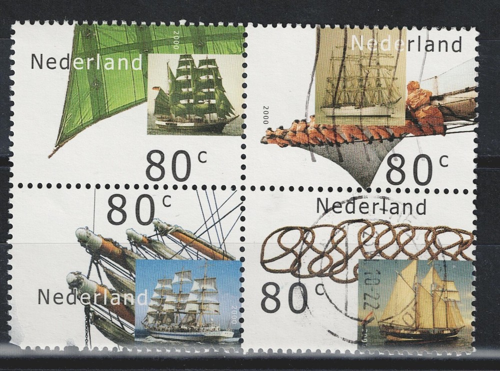 Netherlands Historical ships set 2000 A-1