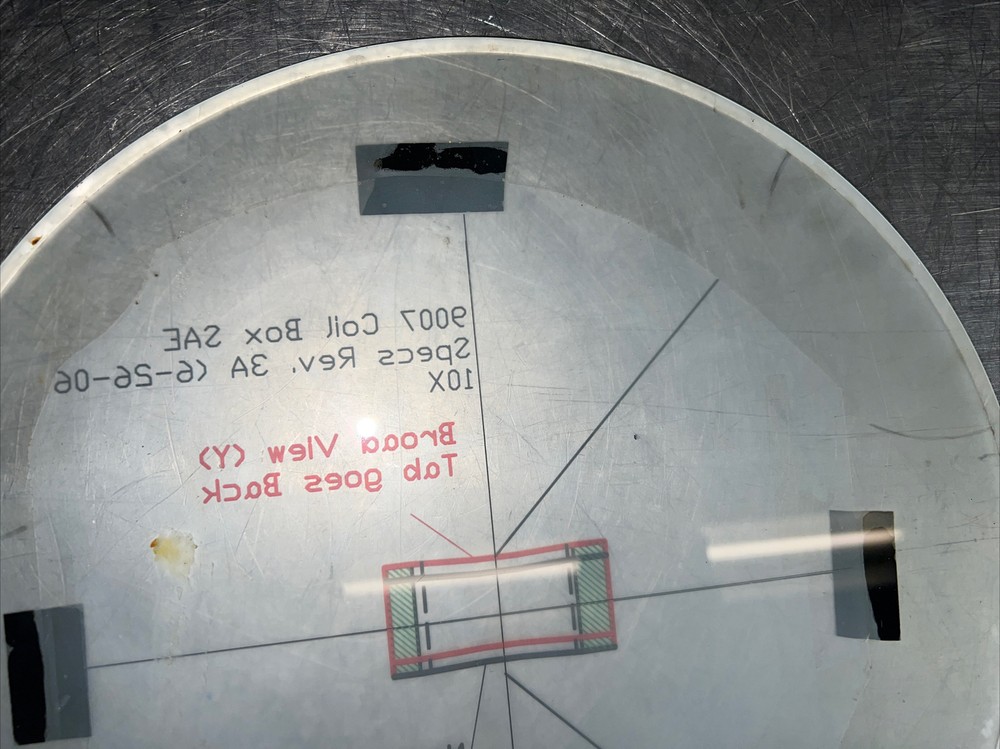 Nikon Profile Projector Model 6C Glass Front