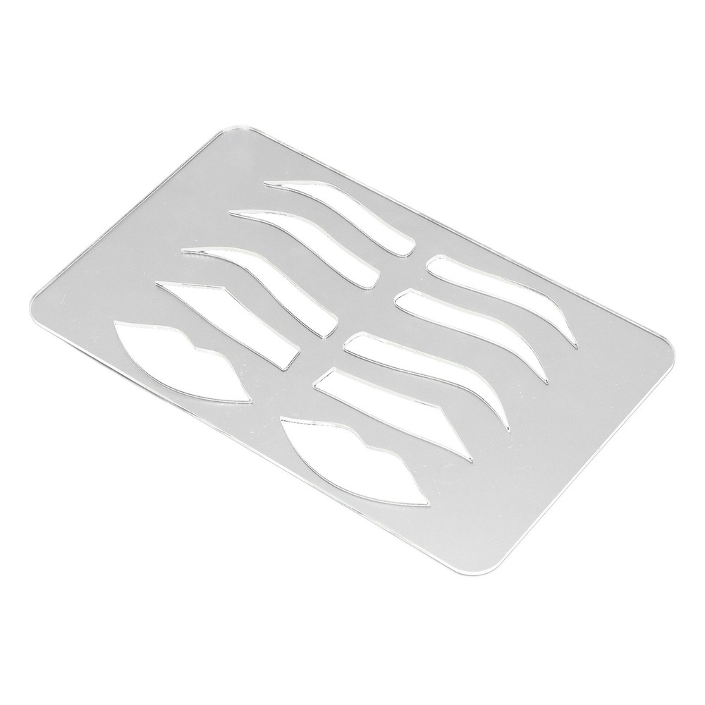 Eyebrow Lip Stencil Beginner Reusable Makeup Eyebrow Lip Template Microblading