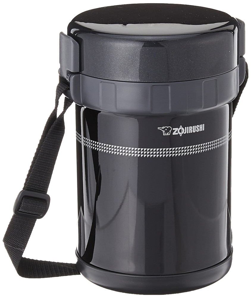 Classic Bento Vacuum Lunch Jar Black