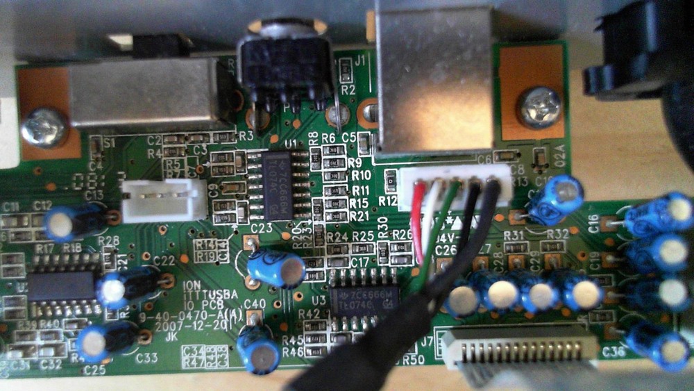 Numark TTi Input/Output module with mounting bracket 9-40-0470-A(A)