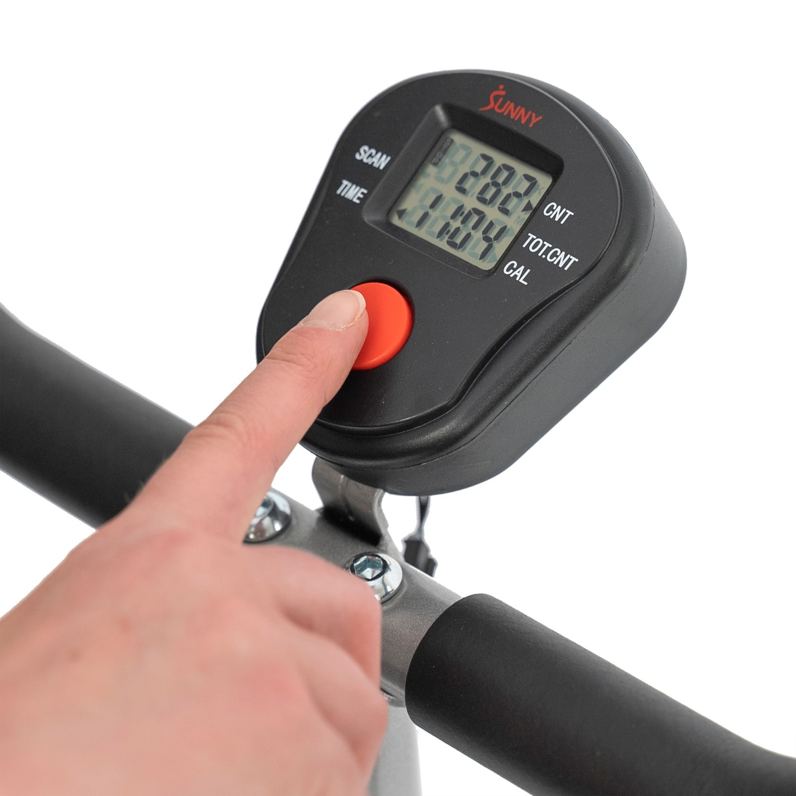 Sunny Health & Fitness Stair Stepper Machine with Handlebar – SF-S020027